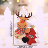 Cute Christmas Santa Snowman Deer Doll Decoration Gift Doll Christmas Tree Hanging Ornament New Year Xmas Home Decoration