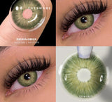 Color Lens Eyes 2pcs Natural Color Contact Lenses For Eyes Yearly Beauty Brown Contacts Lenses Eye Cosmetic Color Lens