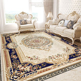 European soft carpet living room bedroom modern large area carpet palace retro American carpet non-slip carpet living room