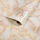 Marble Self Adhesive Vinyl Wallpaper Furniture Desktop Door Stickers Living Room Wall Paper Solid Color Contact Paper Home Decor