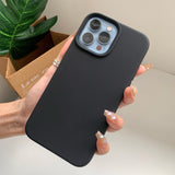 For iPhone 14 13 Pro Max Case Luxury Liquid Silicone Phone Case for iPhone 11 12 Pro Max X XR 7 8 14 Plus Camera Protection Case