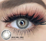 Natural Color Lens Eyes 2pcs Color Contact Lenses For Eye Blue Beauty Contact Lenses Eye Yearly Cosmetic Color Lens