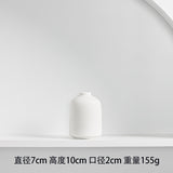 Ceramic Vase Plain Embryo Nordic Handicrafts Desk Decoration Home Decoration Dried Flowers Small Flower Inserts