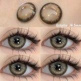 1 Pair Korean Lens Colored Contact Lenses for Eyes Natural Colorcon Brown Big Eye Lenses Blue Eye Lenses Black Lenses