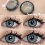 1 Pair Korean Lens Colored Contact Lenses for Eyes Natural Colorcon Brown Big Eye Lenses Blue Eye Lenses Black Lenses