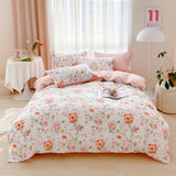 50 Thread Printing 13372 Air Jet Duvet Cover Queen King Size Comforter Cover European And Korean Style Series