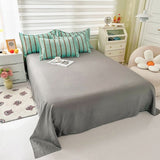 Classic Double Queen King Size Duvet Cover Flat Sheet Pillowcase Kids Bed Linens Bedspreads