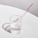 Glass Straws Reusable Straws Heat Resistant Glass Straw Drinking Milk Tea Long Stem Glass Staw Wholesale