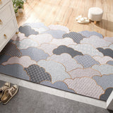 Stair Hallway Non-Slip Entrance Doormats Pvc Welcome Pastoral Carpets Beautiful Scenery Rugs For Door Home  Bathroom Mat Customi