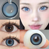 Eye Contact Lenses 2pcs/pair BUBBLE Color Contact Lens Eye Color Cosmetic Color Contact Lens Beauty Eye Makeup