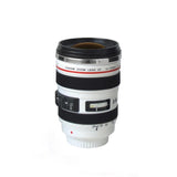 Stainless Steel Camera EF24-105mm Coffee Lens Mug White Black Coffee Mugs Creative Gift Coffee Cups