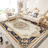 European soft carpet living room bedroom modern large area carpet palace retro American carpet non-slip carpet living room