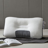 New 3D SPA Massage Pillow Partition To Help Sleep and Protect The Neck Pillow Knitted Cotton Pillow Bedding