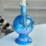 Taper Candle Holders Glass Candlesticks for Home Wedding Table Decoration Glass Vase Table Bookshelf Candles Stand