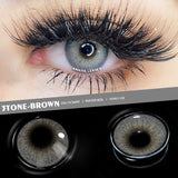 1 Pair Colored Contact Lenses Natural Look Brown Eye Lenses Gray Contact Blue Lenses Fast Delivery Green Eye