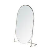 Makeup Free Shipping Wall Mirror Bathroom Design Desk Standing Korean Hairdressing Oval Miroir Mural House Decoration