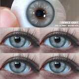 EYESHARE 1 Pair New Colored Contact Lenses for Eyes Blue Lenses Big Eye Lenses Brown Lesnes Yearl Eye Contacts Cosmetic Lenses