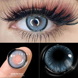 2pcs/Pair Color Contact Lenses Myopia contact Color lens eyes lenses for eyes blue lenses with diopters Yearly Cosmetics