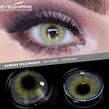 Natural Colored Contact Lenses 2pcs Gray Color Contacts for Eyes Cosmetic Yearly Beautiful Pupils Colorful Contact Lens