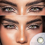 Colored Contact Lenses For Eyes 1pair Brown EyeContacts Lense Yearly Use Beauty Makeup Blue Color Contact Lenses