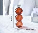 Nordic Creative Glass Bubble Vase Flower Arrangement Spherical Art Flower Ornaments Vases Decoration Home Birthday Gift
