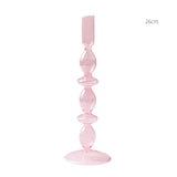 European Candle Holder Glass Candlestick Home Decoration Wedding Decoration Candle Stick Holder Nordic Home Decor