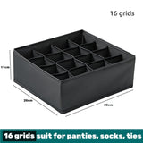 Organizer For Underwear Socks Bra Pants Scarf Tie Storage Box Jeans Clothing Organization Dividers For Drawers Clothes Organizer