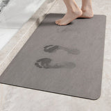 Non-slip Washroom Mat Super Absorbent Bath Mat Quickly Drying Carpet Bathtub Side Floor Rug Bathroom Accessories