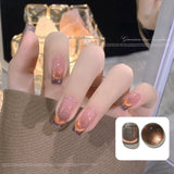 8ml Cat Eye Magnetic Gel Nail Polish Laser Magnet Soak Off UV LED Manicure Semi Permanent Nail for Art Gel Varnish Manicure