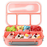 Lunch Box Bento Box 81oz Lunch Containers For Adult Kid Toddler 4 Compartment Bento Lunch Box Microwave Dishwasher Freezer Safe