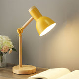 E27 Nordic Eye Protection Desk Lamp Wooden Book Light Study Bedroom Children Living Room Lamp Reading Light LED Table Lamp Light