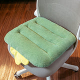 Soft Smooth Short Plush Thicken Chair Cushion Office Seat-Back Cushion Girls' Cute Seat Cushion Living Room Tatami Cushion