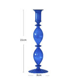 European Candle Holder Glass Candlestick Home Decoration Wedding Decoration Candle Stick Holder Nordic Home Decor