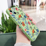 Blue Garden Phone Case For iPhone 13 12 11 Pro Max Mini X XR XS MAX SE8 7 Plus 6 6S Plus Cover
