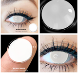 2pcs Colored Contact Lenses For Eyes Cosplay Colored Lenses Blue Contact Lens Yearly Beautiful Pupil Eyes Contact Lens