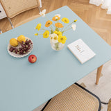 Rectangle Leather Tablecloth for Dinner Table Cloth Cover Stain Wrinkle Resistant Waterproof Oil-proof Desk Cover Desktop