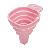 Kitchen Supplies Mini Foldable Silicone Funnel Filling Empty Bottle Portable Folding Funnels for Oil Sauce Kitchen Accessories