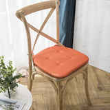 Fashion Anti-slip Linen Chair Cushion Household Sponge MultiColor Dining Room Chair Cushions for Pallets Outdoor Garden Cushions