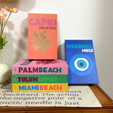 Travel Series Fake Book Decoration Coffee Table Decoration Living Room Fashion Prop Books Home Decoration Model Room IBIZA CAPRI