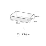 Transparent Desk Acrylic Storage Box Drawer Organizers  Jewelry Makeup Organizer For Cosmetic Closet Organizer For Small Things