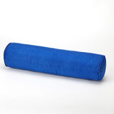 Solid Color Round Removable Washable Lumber Cushion Pillow Bed Roll Light Pillow Travel Back Leg Column Support Head Cushion