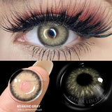 Natural Color Lens Eyes 2pcs Color Contact Lenses for Eye Beauty Contact Lenses Eye Yearly Cosmetic Color Circle Lenses