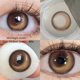 Eye Contact Lenses 2pcs/pair BUBBLE Color Contact Lens Eye Color Cosmetic Color Contact Lens Beauty Eye Makeup