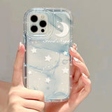 Watercolor Cute Smile Phone Case For iPhone 11 13 14 Pro Max Case iPhone 12 Pro XS Max XR X SE 14 7 8 Plus Air Shockproof Cover