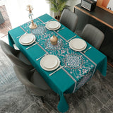 Modern Household Anti-fouling Nordic Tablecloth Rectangular Coffee Table Waterproof and Oil-proof Fabric Tablecloth Mantel Mesa