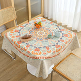 Boho Ethnic Style Tablecloths Home Square Decorative Tablecloths Rectangular Dining Room Party Wedding Decora