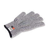 Grade 5 HPPE Anti-Cut Gloves Kitchen Gardening Anti-Cut Knitted Gloves Anti-Thorn Wear-Resistant Glass Building Cutting Gloves