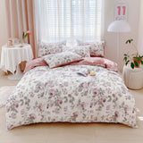 50 Thread Printing 13372 Air Jet Duvet Cover Queen King Size Comforter Cover European And Korean Style Series
