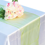 Wedding Party Table Runner Banquet Organza Decoration Table Runner Soft Sheer Fabric Hotel Press Conference Tablecloth Decor