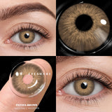 1Pair Natural Color Contact Lenses For Eyes Blue Eye Contacts Lens Yearly Beauty Colored Eyes Lenses Cosmetic Gray Lens